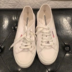Lightly worn Superga shoes